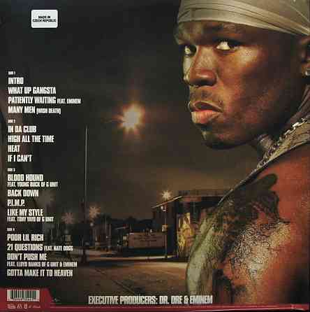 Виниловая пластинка 2LP "50 Cent" -"Get Rich or Die Tryin" Донецк