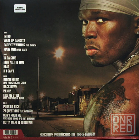 Виниловая пластинка 2LP "50 Cent" -"Get Rich or Die Tryin" Донецк - изображение 2