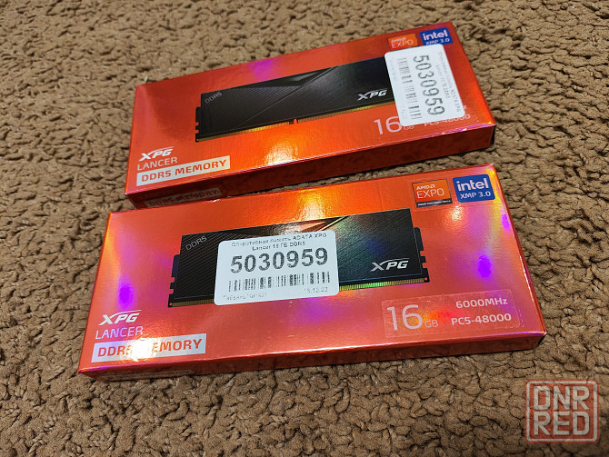 Оперативная Память DDR5 ADATA XPG Lancer 32GB (2x16GB) 6000MHz Донецк - изображение 1