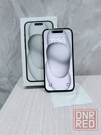 Iphone 15 128gb 99% аккумулятор sim+eSim Донецк - изображение 1
