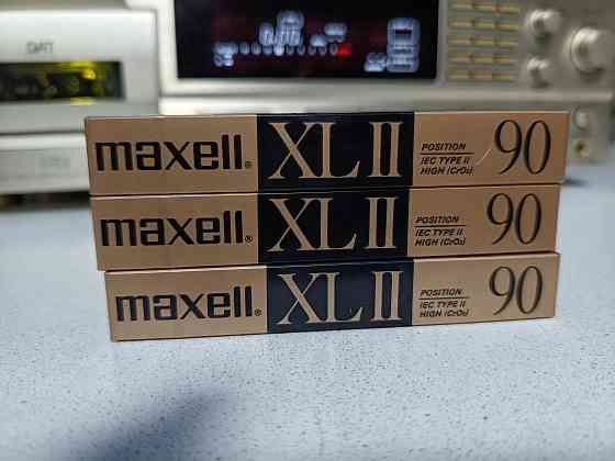 Запечатанная аудиокассета Maxell-XLII-90 High Chrome Донецк