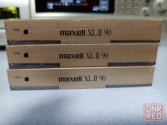 Запечатанная аудиокассета Maxell-XLII-90 High Chrome Донецк - изображение 4