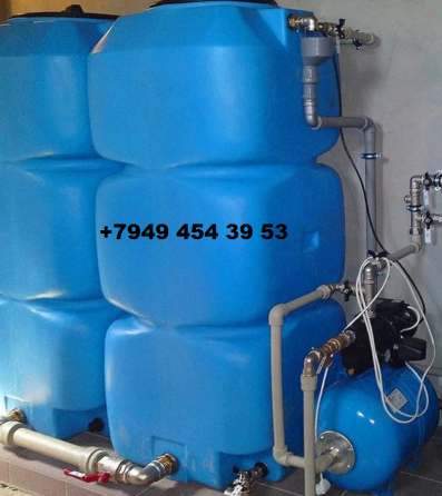 Монтаж водоснабжения, баки от производителя Донецк
