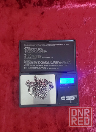 серебряная цепочка 925 пробы , 26 грам . Макеевка - изображение 4