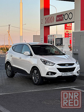 Hyundai IX 35 Краснодарский зелёная автотека пробег 113 тыс км в родном окрасе идеальное состояние Донецк - изображение 1