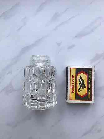 Перечница , солонка стеклянная. Донецк