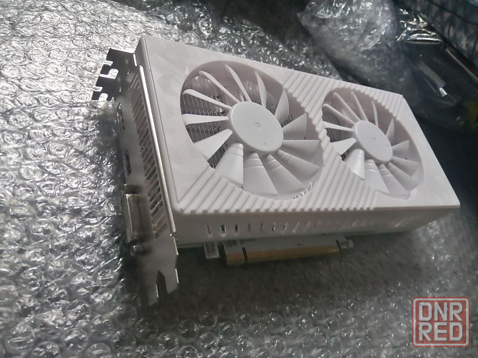 Новая видеокарта 8Гб Radeon RX580 2048sp двухкуллерная 256bit Горловка - изображение 1