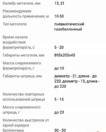 Пневматический газобаллонный метатель увыш -3вг Донецк