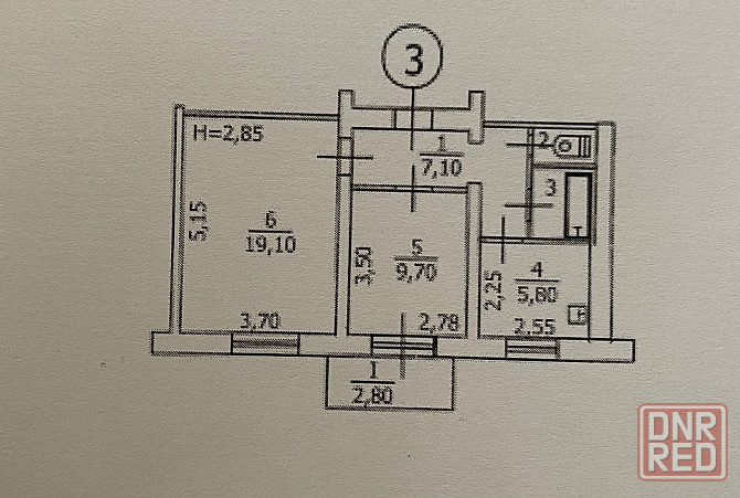 Продажа 2-х комнатной квартиры. г.Макеевка, Советский район, пгт. Нижняя Крынка (центр) Макеевка - изображение 1