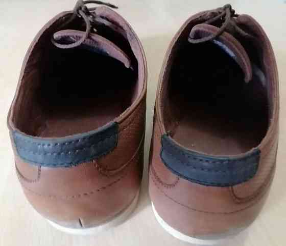 Мужские кожаные туфли, полуботинки. Натурпльная кожа Донецк