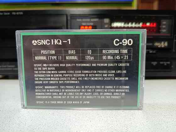 Запечатанная аудиокассета SNC-QH-I 90. Донецк