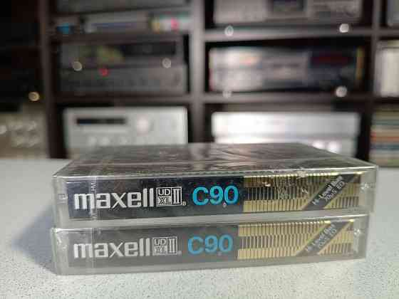 Запечатанная аудиокассета Maxell UD XL II C90 Chrome Донецк