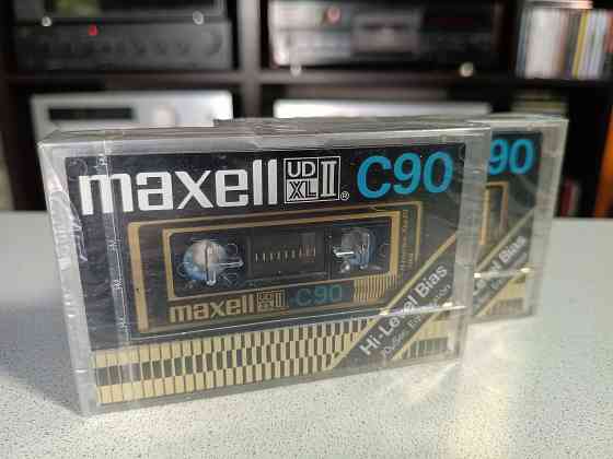 Запечатанная аудиокассета Maxell UD XL II C90 Chrome Донецк