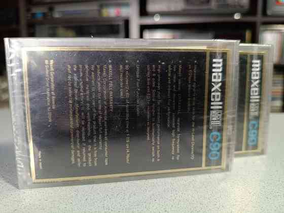 Запечатанная аудиокассета Maxell UD XL II C90 Chrome Донецк