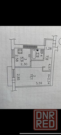 Продам 1 ком кв в Киевском р-н по ул Университетской 83 Донецк - изображение 1