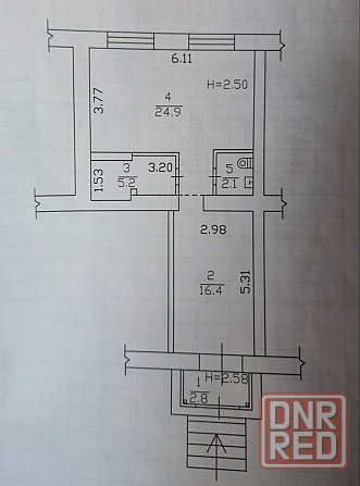 Продам офис 52 м2 ул. Щорса Донецк - изображение 2