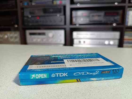 Запечатанная аудиокассета TDK-CDing 2-120 Chrome Донецк