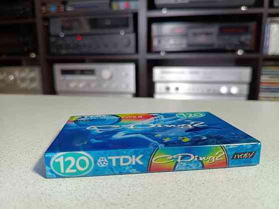 Запечатанная аудиокассета TDK-CDing 2-120 Chrome Донецк