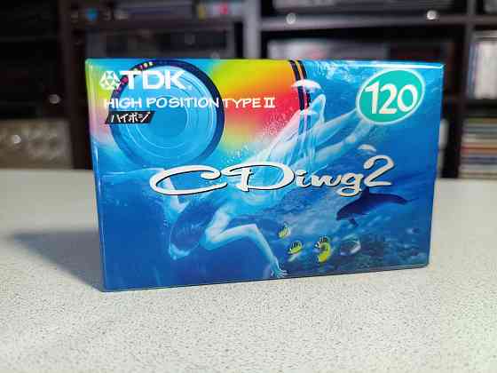 Запечатанная аудиокассета TDK-CDing 2-120 Chrome Донецк