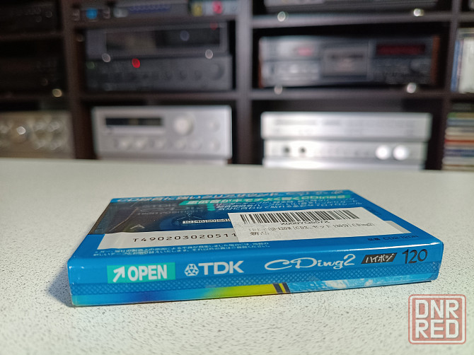Запечатанная аудиокассета TDK-CDing 2-120 Chrome Донецк - изображение 4