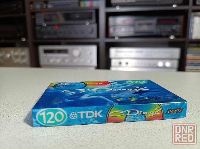 Запечатанная аудиокассета TDK-CDing 2-120 Chrome Донецк - изображение 3