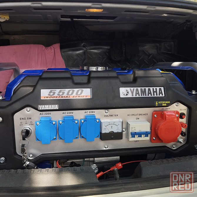 Бензогенератор Yamaha ef 5500 efw Донецк - изображение 1