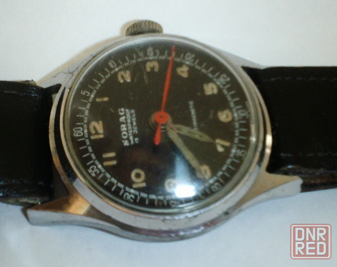 Часы швейцария фирма SORAG 1947г рабочие Донецк - изображение 2