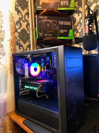 Игровой компьютер Intel Xeon E5-2650 v2 8 ядер 16 потоков, GTX PALIT JETSTREAM 1060 3 GB, RAM 16GB. Макеевка