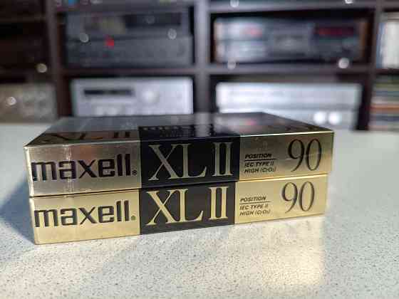 Запечатанная аудиокассета Maxell- XLII-90 Донецк