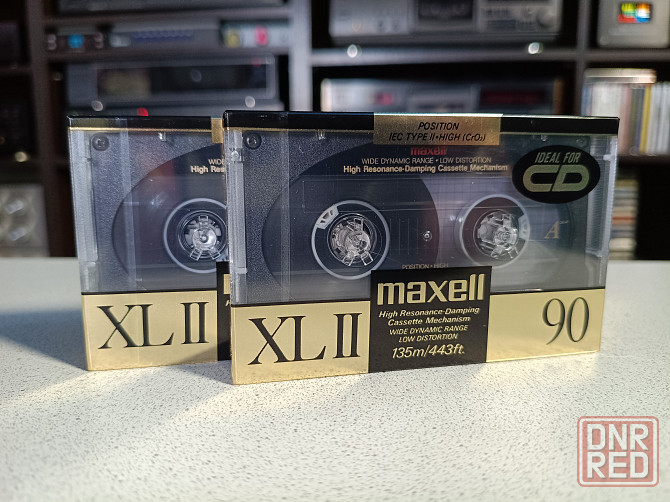 Запечатанная аудиокассета Maxell- XLII-90 Донецк - изображение 1