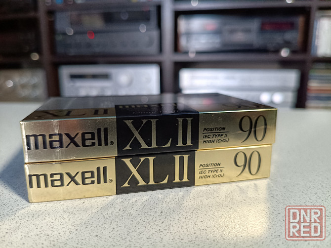 Запечатанная аудиокассета Maxell- XLII-90 Донецк - изображение 3