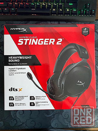 Продаю наушники HyperX Cloud Stinger 2 Донецк - изображение 1
