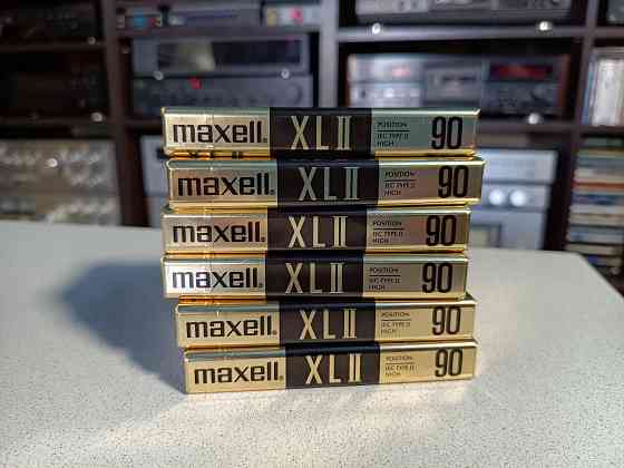 Запечатанная аудиокассета Maxell- XLII-90 High Bias Донецк