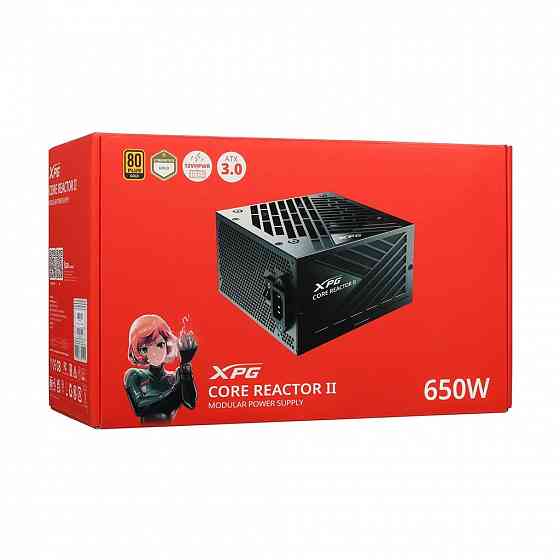 ADATA XPG CORE REACTOR II 650 GOLD [COREREACTORII650G-BKCEU] Донецк