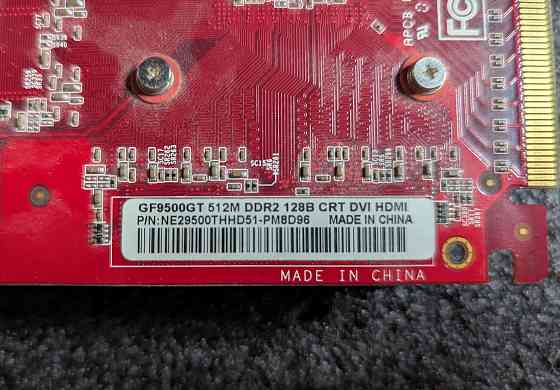Видеокарта Palit GeForce 9500GT 512 Мб DDR2 Донецк