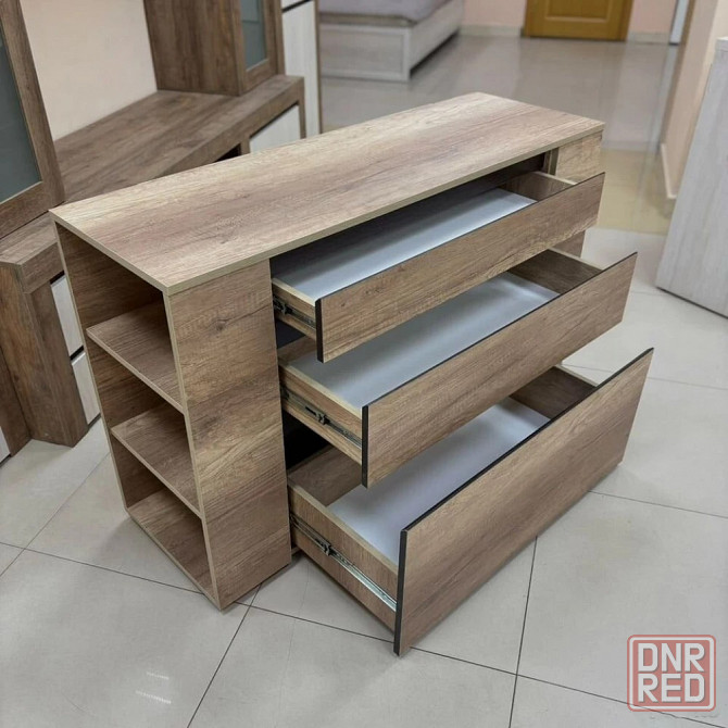 Новая модульная спальня Энигма (кровать, шкаф, комод, тумба прикроватная) Донецк - изображение 4