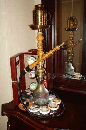 Кальян Египет латунь, резьба высота 80 см Донецк