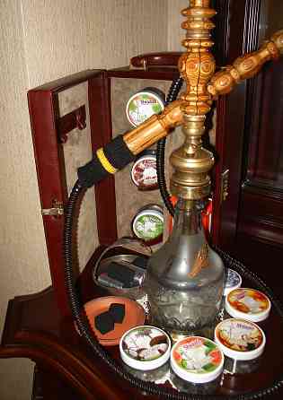 Кальян Египет латунь, резьба высота 80 см Донецк