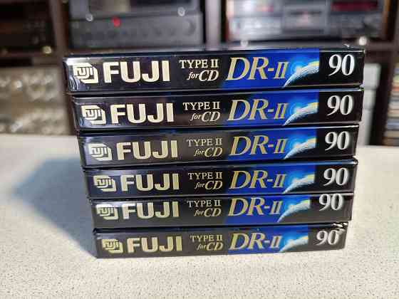 Запечатанная аудиокассета Fuji- DRII-90 Донецк