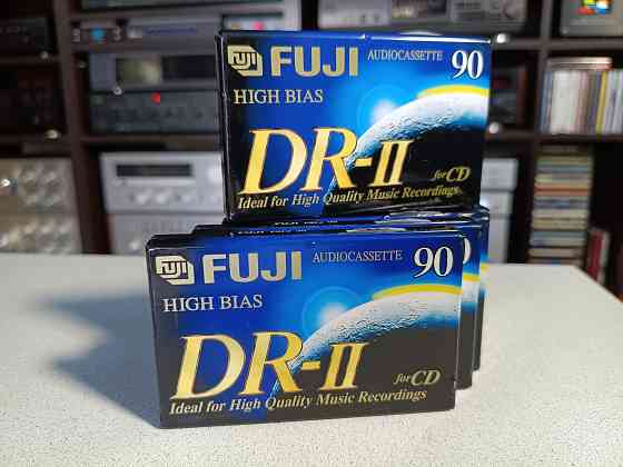 Запечатанная аудиокассета Fuji- DRII-90 Донецк