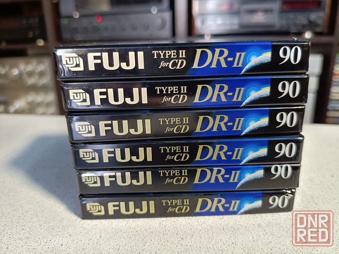 Запечатанная аудиокассета Fuji- DRII-90 Донецк - изображение 4