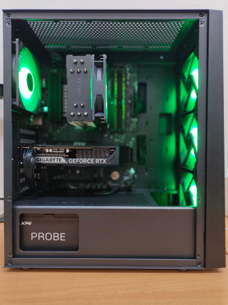 Игровой пк Ryzen 7500F + RTX 5060 Донецк