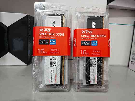 Оперативная память DDR4 Adata XPG Spectrix D35G RGB 32Gb (kit 2x16) 3200MHz (wh/bk) Донецк