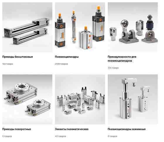 Пневмоцилиндры Festo, Camozzi, SMC. все новое Донецк