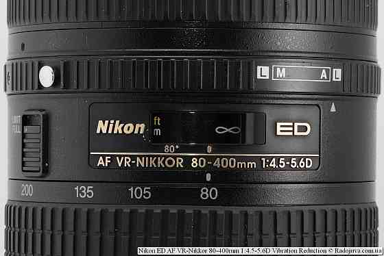 Объектив «Nikon AF-S Nikkor 80-400 mm»! Донецк