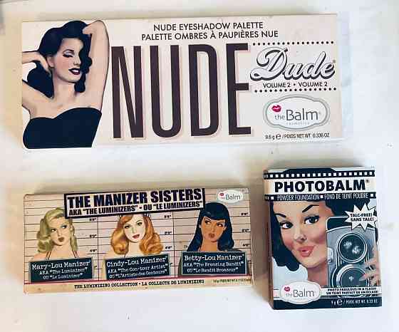Палетки с тенями Nude Макеевка