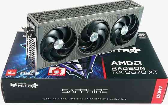 Видеокарта AMD Radeon RX 9070 XT (16GB GDDR6) Sapphire Nitro+ Донецк