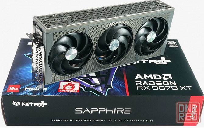 Видеокарта AMD Radeon RX 9070 XT (16GB GDDR6) Sapphire Nitro+ Донецк - изображение 1