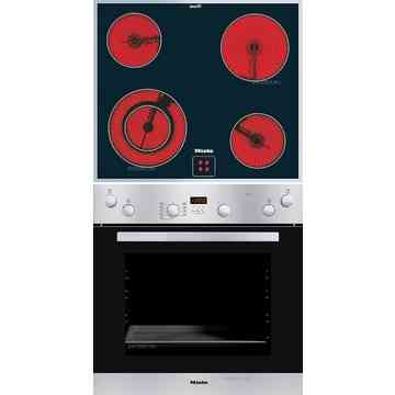 Встраиваемый зависимый комплект Miele H 4170 EP сталь + KM 6012 Донецк