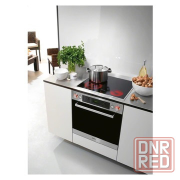 Встраиваемый зависимый комплект Miele H 4170 EP сталь + KM 6012 Донецк - изображение 3